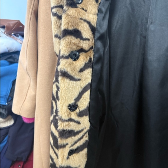 ASOS Leopard Print Faux Fur Coat - Picture 2 of 16